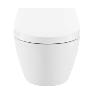 Smart Wall-Hung Toilet, Hugo, Bidet Bundle, Elongated, Ceramic, White