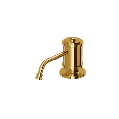 Soap Dispenser, Armstrong, Solid Brass, Unlacquered Brass