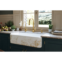 Soap Dispenser, Georgian Era, Brass, Unlacquered Brass