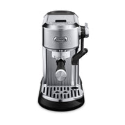 Angle | angled front view of espresso machine with steam wand