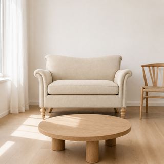Tessmar Stipanska Linen Loveseat