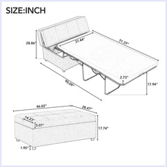 Storage Bench with Flip Top in Dark Gray Chenille