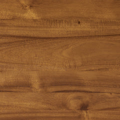 Storage Bench with Two Shoe Compartments in Brown Acacia Wood
