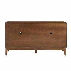 Storage Cabinet, 60.5 In Wide, Brown with Manufactured Wood Top