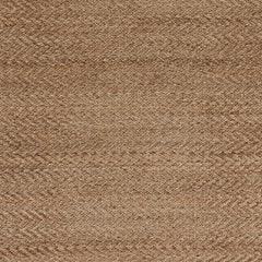 Striped Area Rug, 5 ft x 7 ft 9 in, Hand-Woven Jute in Tan and Beige