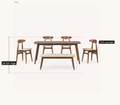 Dimensions | Strombolicchio chair height and seat height