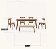 Dimensions | Strombolicchio table height, width and length