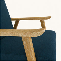 Blue 100% Polyester Natural product, studio back