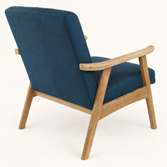Blue 100% Polyester Natural product, studio threequarter