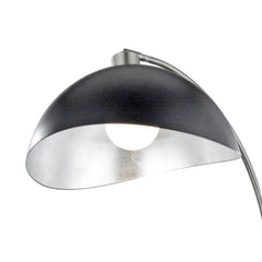 Table Lamp, 1-Light, with Marble Base and Steel Shade