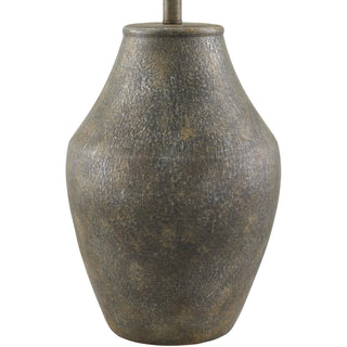 Table Lamp, 28 in Tall, Ceramic Base with Linen Shade