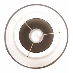 Table Lamp, Steel, Bronze Base with Drum Shade