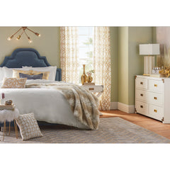 Table Lamps, Set of 2, Cream Faux Crocodile Base