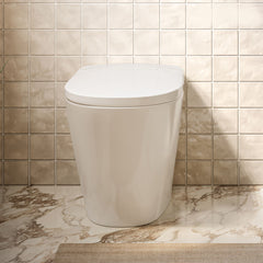 Tankless Toilet, Hugo H, Elongated Comfort Height in Glossy White