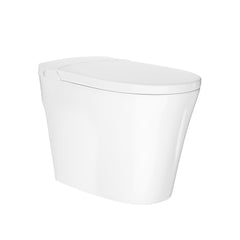 Tankless Toilet, Hugo H, Elongated Comfort Height in Glossy White