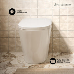 Tankless Toilet, Hugo H, Elongated Comfort Height in Glossy White