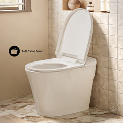 Tankless Toilet, Hugo H, Elongated Comfort Height in Glossy White