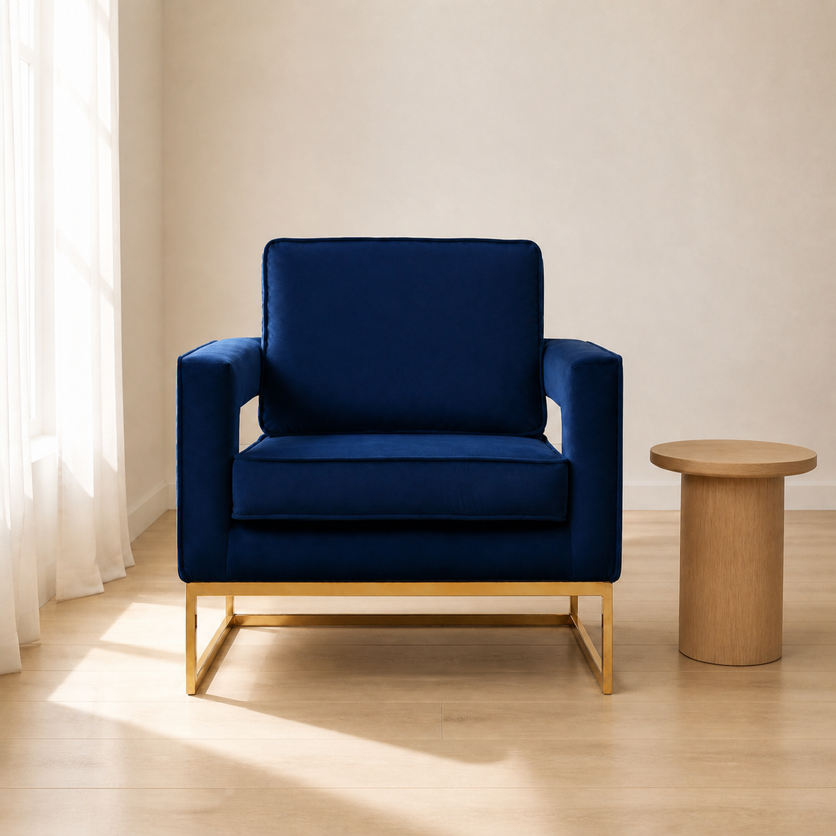 Tessmar Heygga Velvet Armchair