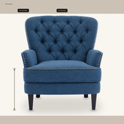 Dimensions | seat dimensions diagram showing 23 inch seat width and 18 inch seat height