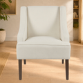 Tessmar Hoyvik Swoop Arm Accent Chair in a styled room | Pipeline A scene 1
