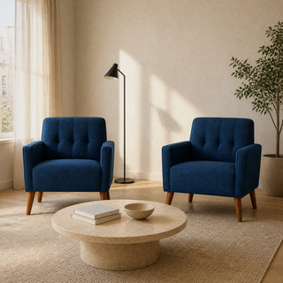 Tessmar Hoyvikar Tufted Armchair Set