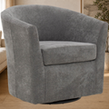 Tessmar Hvalvik Swivel Barrel Chair in a styled room | Pipeline A scene 1