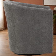 Tessmar Hvalvik Swivel Barrel Chair in a styled room | Pipeline A scene 3