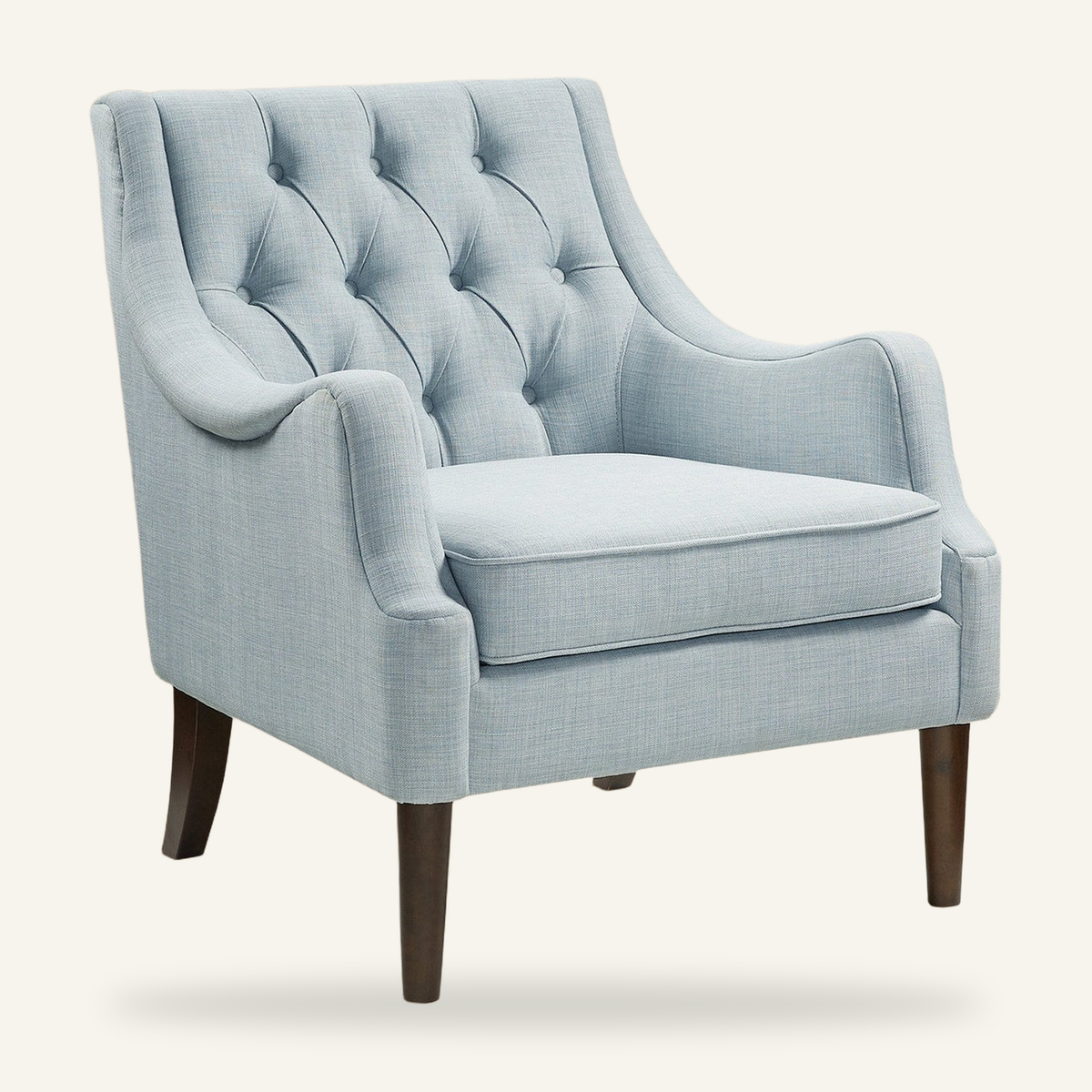 Tessmar Kalsoy Tufted Wingback Chair