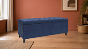 Tessmar Kirkjubour Tufted Storage Bench in a styled room | Pipeline A scene 3