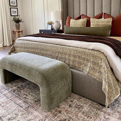 Room | The Tessmar Koltur Upholstered Bench in a styled room