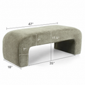 Tessmar Koltur Upholstered Bench | untouched supplier studio 2