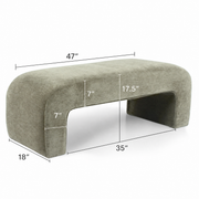 Tessmar Koltur Upholstered Bench | untouched supplier studio 2