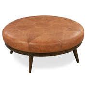 Tessmar Lambareidi Leather Ottoman | untouched supplier studio 2