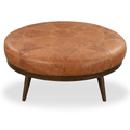 Tessmar Lambareidi Leather Ottoman | untouched supplier studio 3
