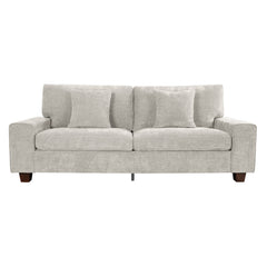 Front | Straight-on view of the Tessmar Lavdara Compact Square Arm Sofa