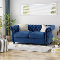 Room | The Tessmar Molat Rolled Arm Loveseat in a styled room