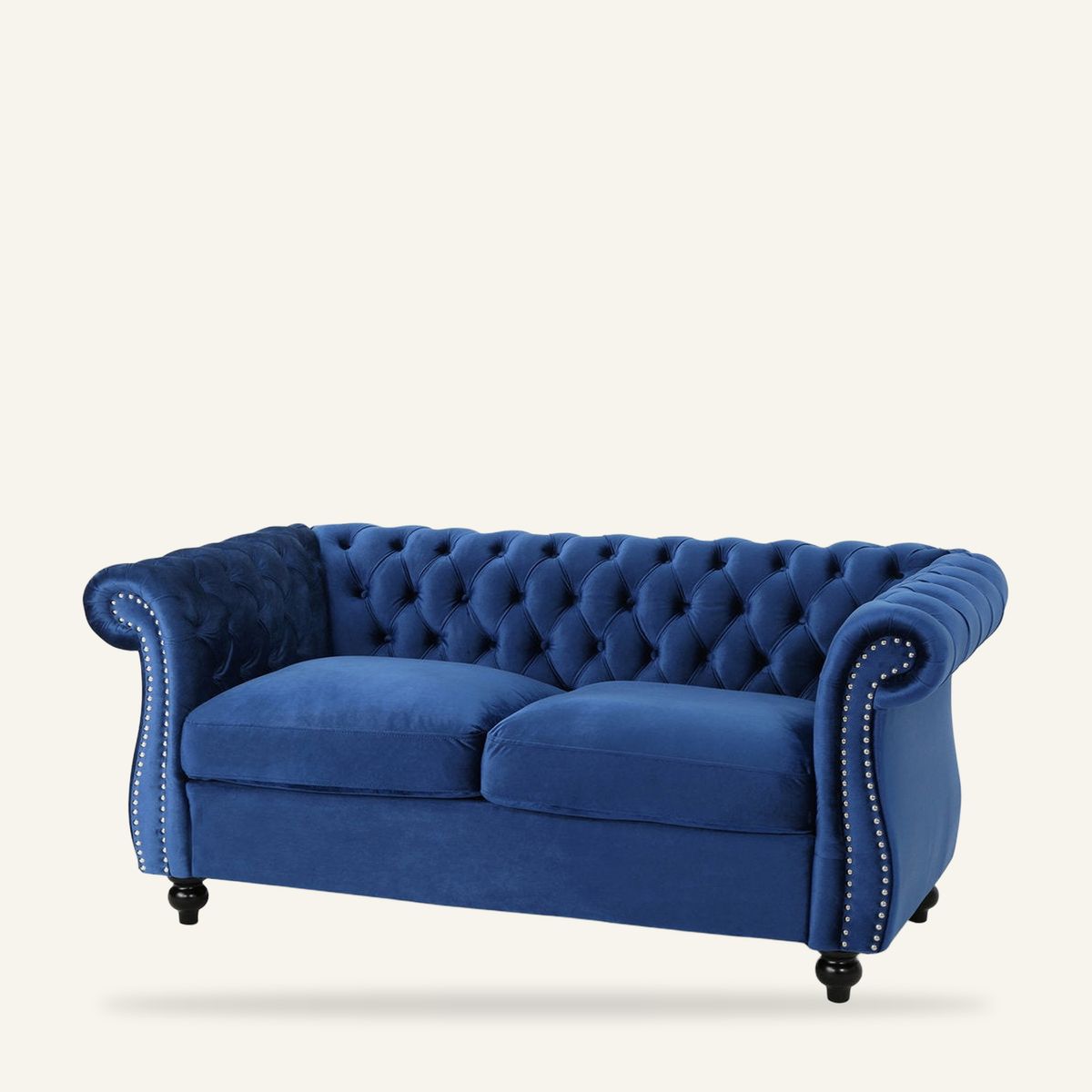 Tessmar Molat Rolled Arm Loveseat