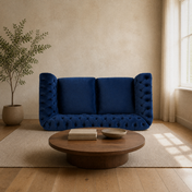 Tessmar Molat Rolled Arm Loveseat