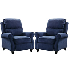 Front | Straight-on view of the Tessmar Muli Push Back Recliner