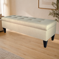 Tessmar Nesvik Upholstered Storage Bench in a styled room | Pipeline A scene 1