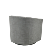 Tessmar Nordradalur Nailhead Swivel Barrel Chair | untouched supplier studio 1