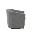 Tessmar Nordradalur Nailhead Swivel Barrel Chair | untouched supplier studio 3