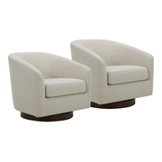 Tessmar Rituvik Swivel Barrel Chair Set | untouched supplier studio 1