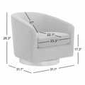 Tessmar Rituvik Swivel Barrel Chair Set | untouched supplier studio 6