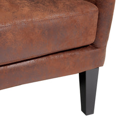 Detail | Close view of the Tessmar Runavik Upholstered Wingback Chair