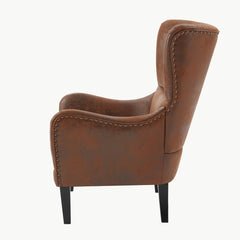 Side | Side view of the Tessmar Runavik Upholstered Wingback Chair