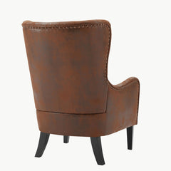 Detail | The Tessmar Runavik Upholstered Wingback Chair