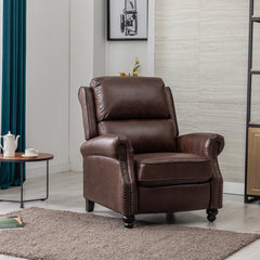 Angle | Three-quarter view of the Tessmar Saltangara Push Back Recliner Set
