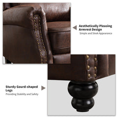 Detail | Close view of the Tessmar Saltangara Push Back Recliner Set