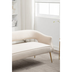 Detail | The Tessmar Scedro Velvet Flared Loveseat